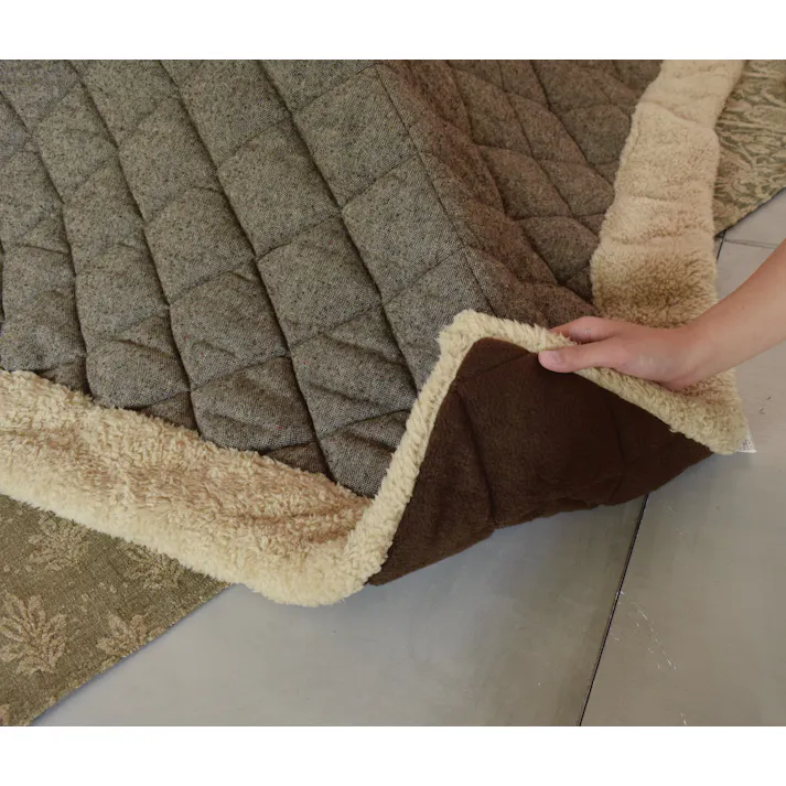 東谷 Room Essence 薄掛コタツ布団 正方形 ツイード ブラウン Size:190×190 【4985155153299】 KK-101BR【別送品】