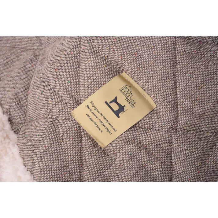 東谷 Room Essence 薄掛コタツ布団 正方形 ツイード ブラウン Size:190×190 【4985155153299】 KK-101BR【別送品】