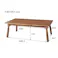 東谷 Room Essence コタツテーブル ブラウン ※テーブルのみ Size:105×60×38 【4985155184514】 KT-104N【別送品】