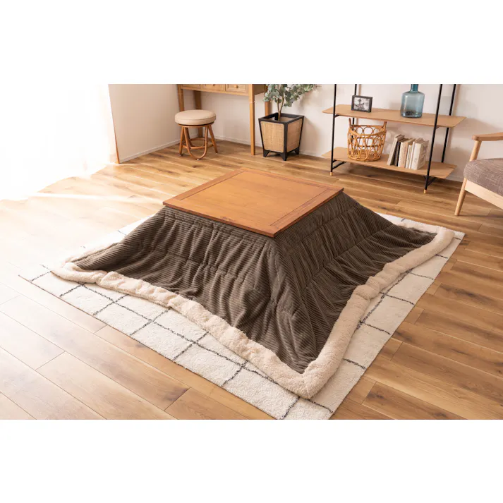 東谷 Room Essence コタツ ナチュラル ※テーブルのみ Size:75×75×38 【4985155223541】 KT-115【別送品】