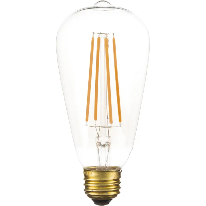 東谷 Room Essence LED エジソン球L クリア Size:6.4×6.4×14 【4985155197170】 LED-102【別送品】