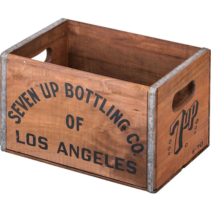 東谷 Room Essence ウッドボックスM ブラウン Size:40×27×25 【4985155171385】 LFS-477【別送品】