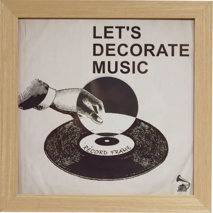 東谷 Room Essence レコードフレーム ナチュラル Size:36.5×2×36.5 【4985155192021】 LFS-590【別送品】