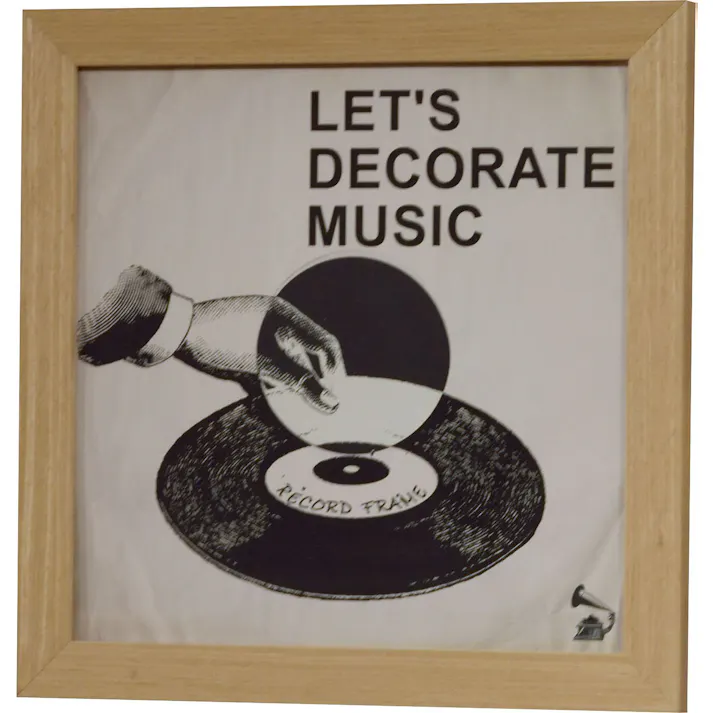 東谷 Room Essence レコードフレーム ナチュラル Size:36.5×2×36.5 【4985155192021】 LFS-590【別送品】