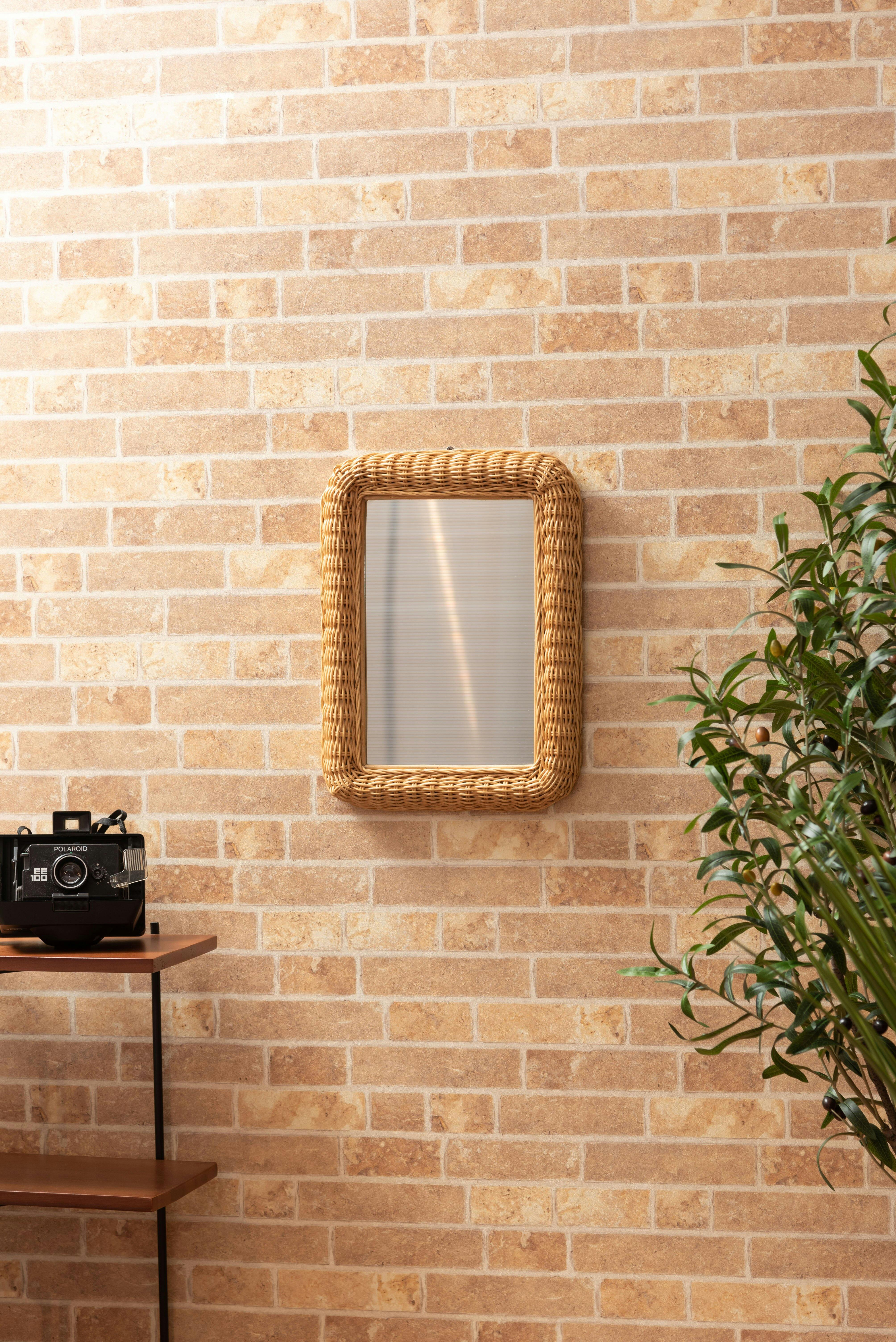 東谷 Room Essence ラタンミラー Size：30×40×3 【4985155227839