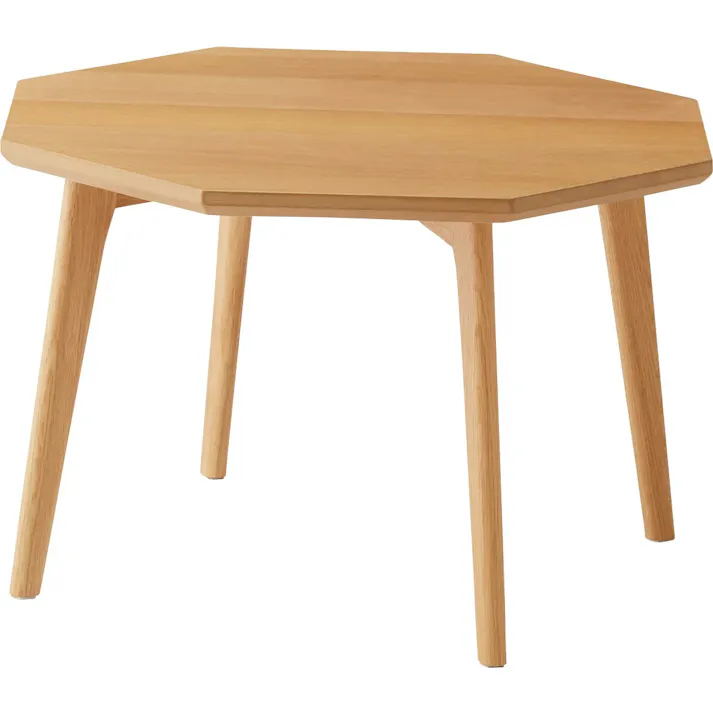 東谷 Room Essence オクタゴンテーブル ナチュラル Size:60×60×36 【4985155224098】 MTK-325NA【別送品】