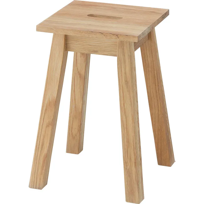東谷 Room Essence 角スツール ナチュラル Size:32×32×46 【4985155157754】 MTK-521NA【別送品】