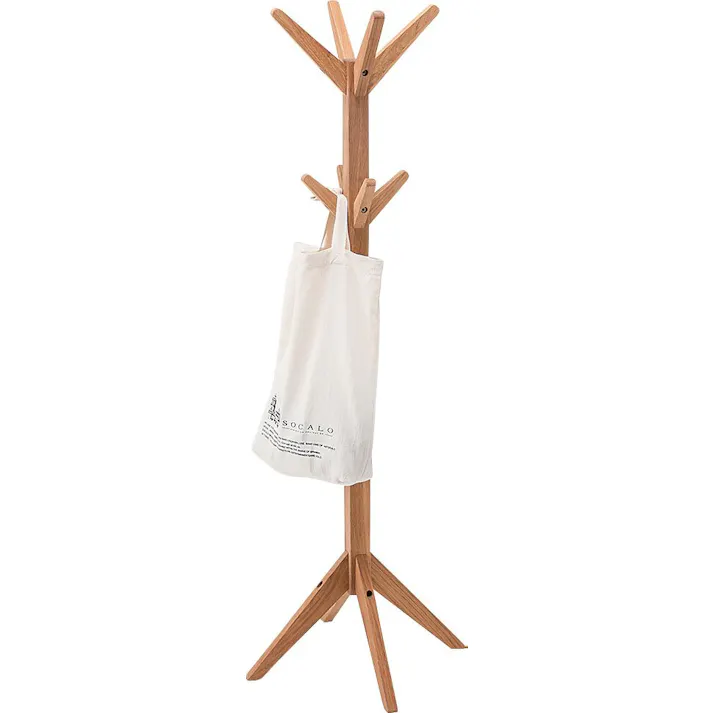 東谷 Room Essence ショートハンガー 洋服掛け ナチュラル Size:42×42×120 【4985155157792】 MTK-525NA【別送品】