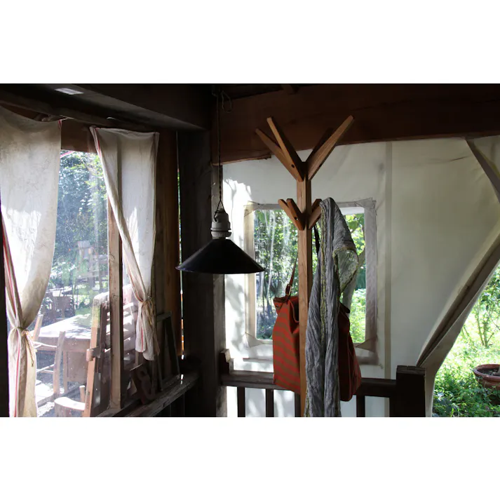 東谷 Room Essence ショートハンガー 洋服掛け ナチュラル Size:42×42×120 【4985155157792】 MTK-525NA【別送品】