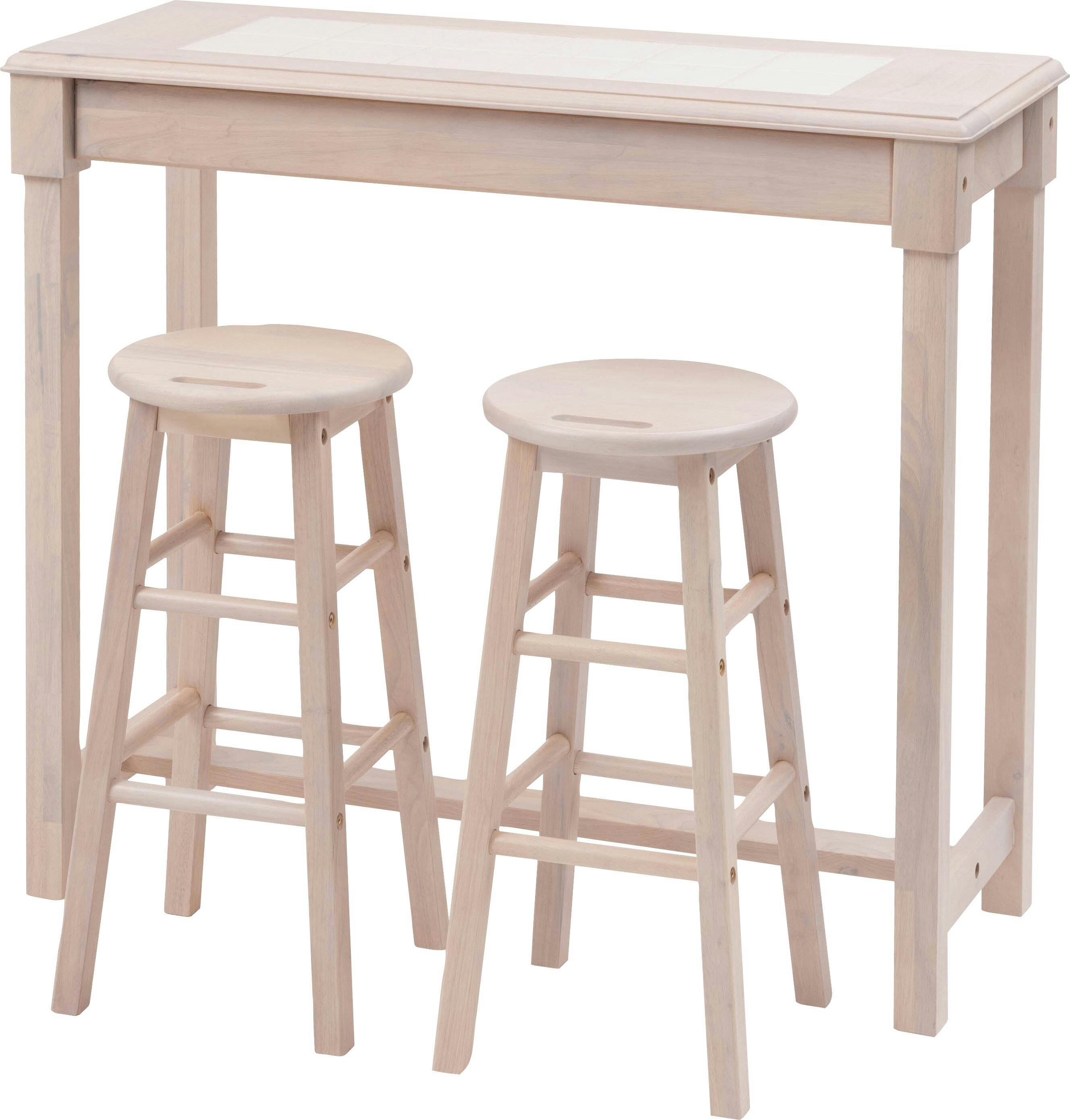 東谷 Room Essence ナチュラ カウンタースツールセット ホワイト Size:95/29×38×85/60 NET-588WH 椅子 東谷 Room Essence ナチュラ カウンタースツールセット ホワイト Size:95/29×38×85/60 NET-588WH 椅子