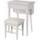 東谷 Room Essence ドレッサースツールセット ホワイト Size:58×44×71/108/39 【4985155188666】 NET-589WH【別送品】