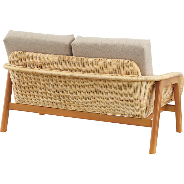 東谷 Room Essence ソファ 2人掛 ナチュラル Size:115×78×72 【4985155210350】 NRS-503【別送品】