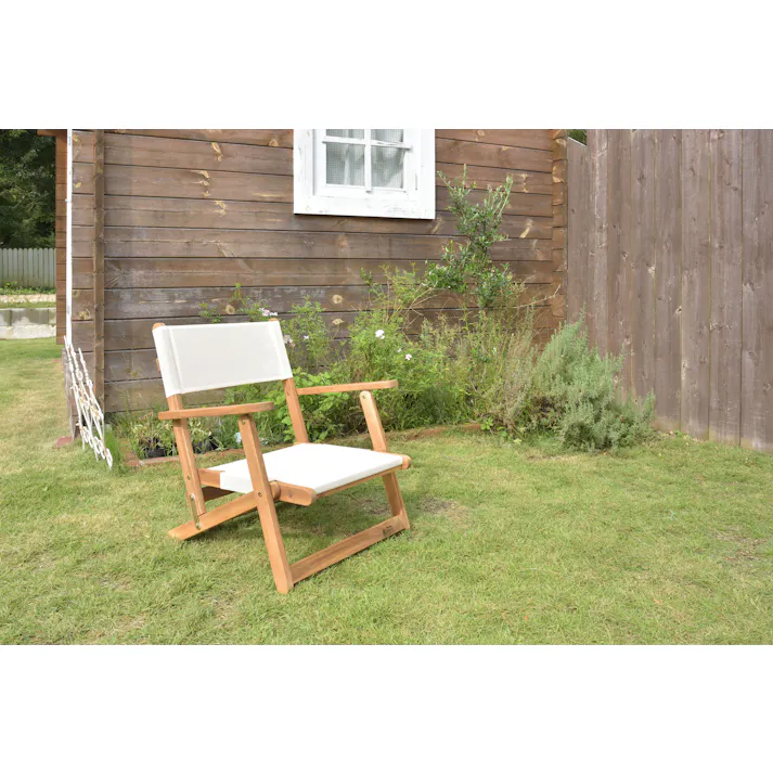 東谷 Room Essence フォールディングチェア アイボリー Size:56×58×62 【4985155179282】 NX-511【別送品】