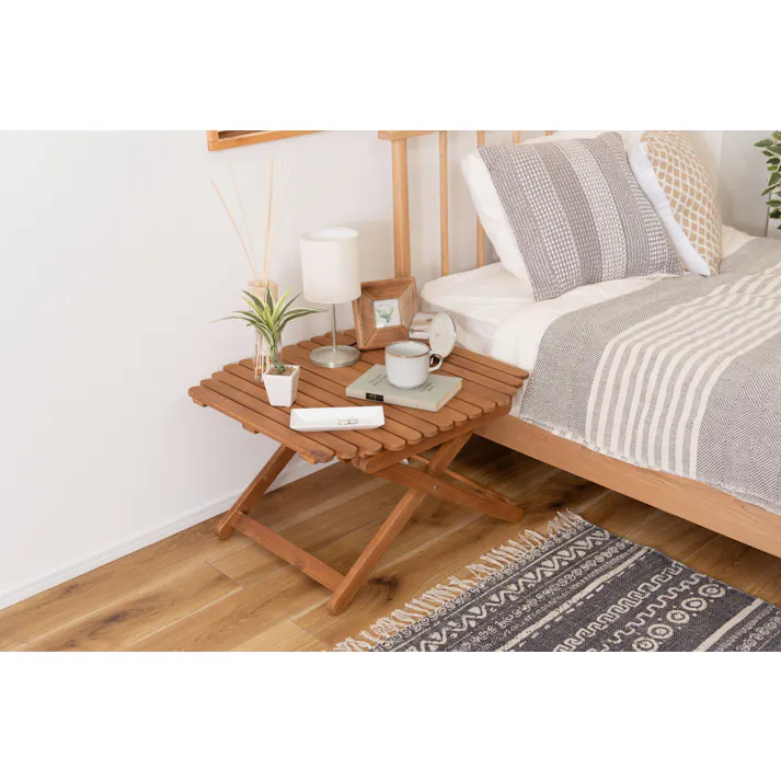 東谷 Room Essence フォールディングローテーブル ブラウン Size:60×60×38 【4985155217847】 NX-531【別送品】