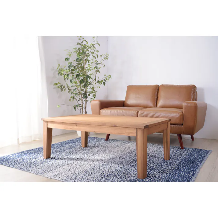 東谷 Room Essence アルンダ センターテーブルL ライトブラウン Size:110×55×38 【4985155192663】 NX-711【別送品】