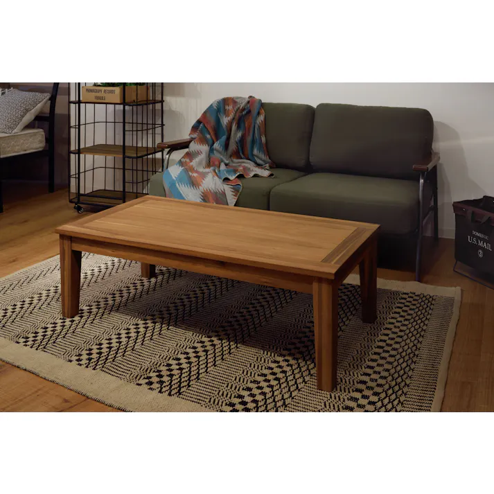 東谷 Room Essence アルンダ センターテーブルL ライトブラウン Size:110×55×38 【4985155192663】 NX-711【別送品】