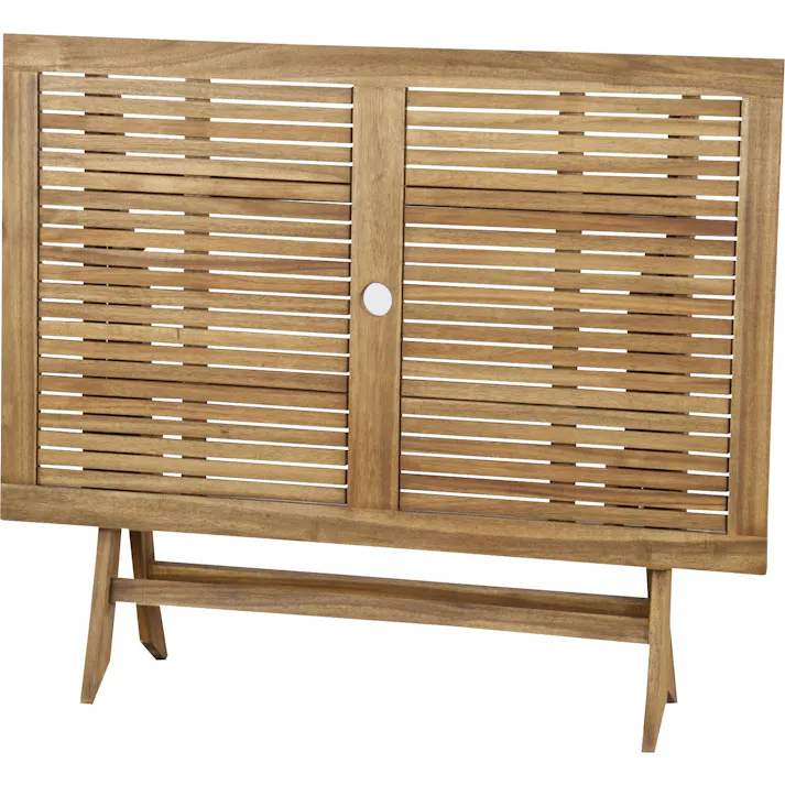 東谷 Room Essence ニノ 折りたたみテーブル ライトブラウン Size:120×75×72 【4985155159116】 NX-802【別送品】