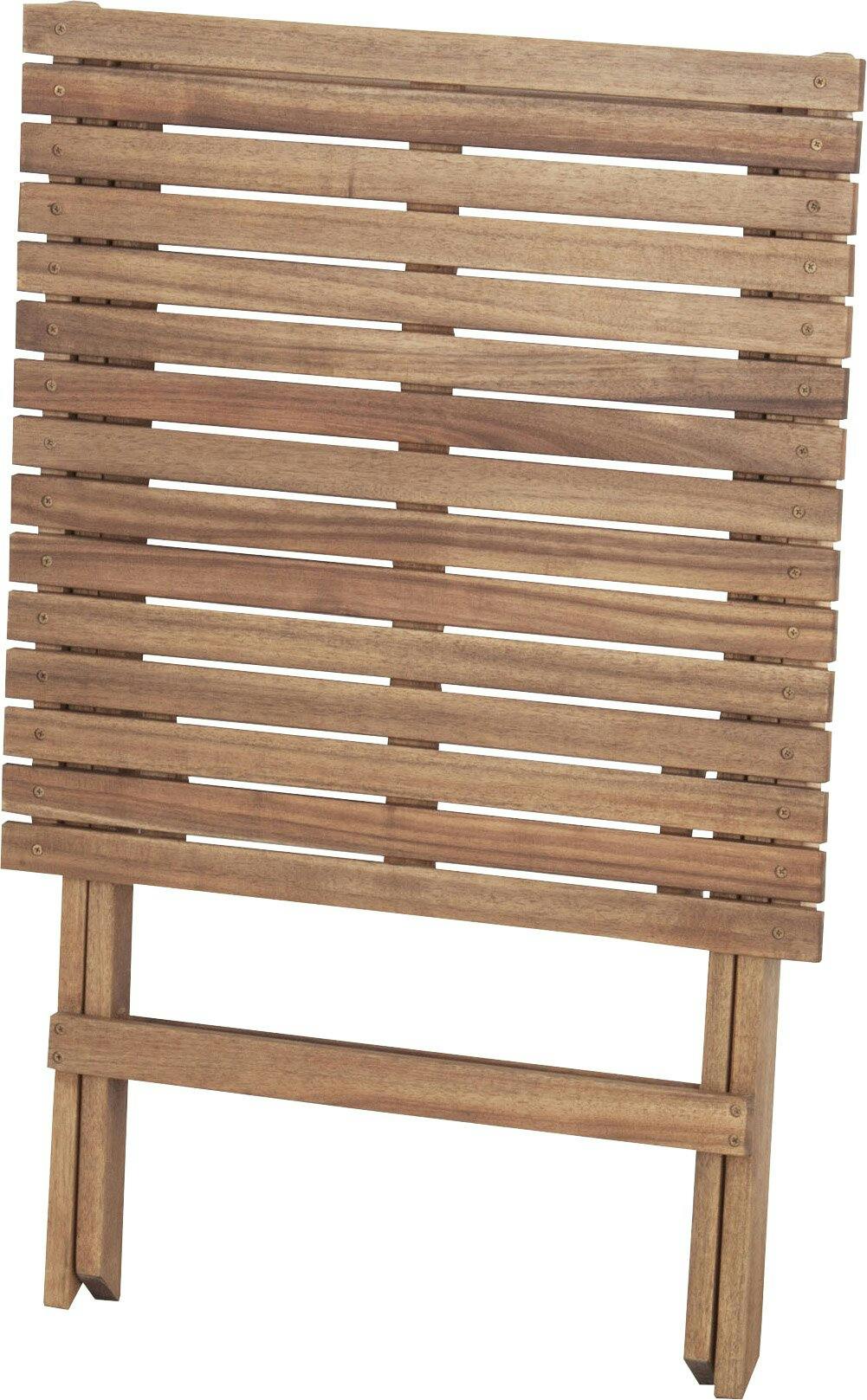 美品】天然木 折りたたみテーブル ブラウン 天然木の折りたたみローテーブル / ブラウン/ 90×45cm - 鉄と木