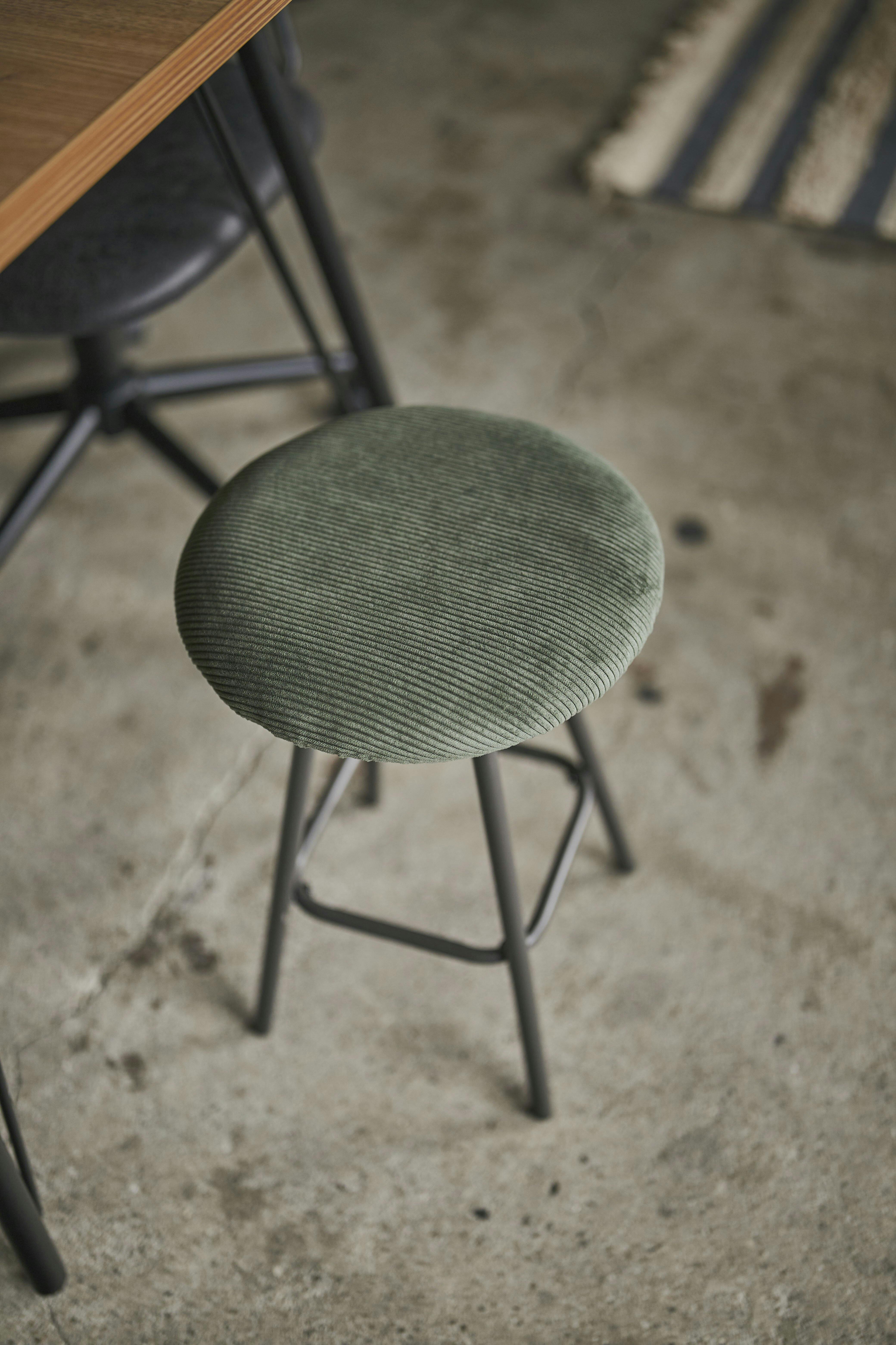 東谷  スツール スツール グリーン W40×D40×H43 完成品 CLS-40GR [F070902] 東谷 Room Essence ロンダ ハイスツール グリーン Size：30×31.5×60