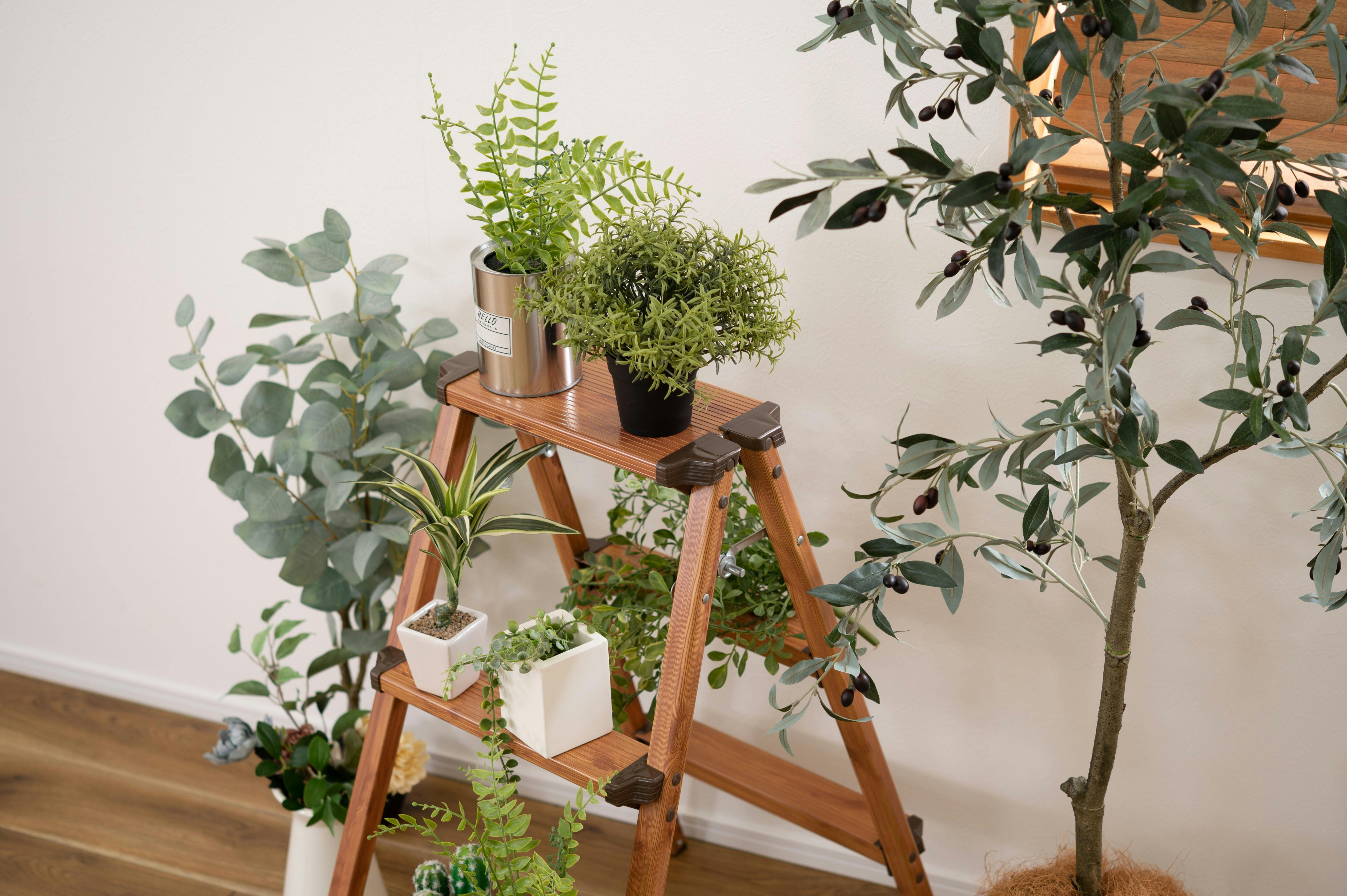 東谷 ステップスツール3段 PC-403 1314 東谷 Room Essence ステップスツール3段 脚立 ブラウン Size：44