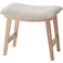 東谷 Room Essence トロペ スツール ベージュ Size:48×33×42 椅子 天然木 アッシュ 【4985155143191】 CL-790CBE【別送品】