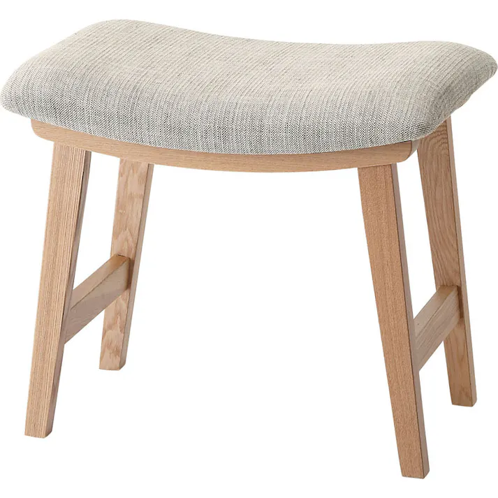 東谷 Room Essence トロペ スツール ベージュ Size:48×33×42 椅子 天然木 アッシュ 【4985155143191】 CL-790CBE【別送品】