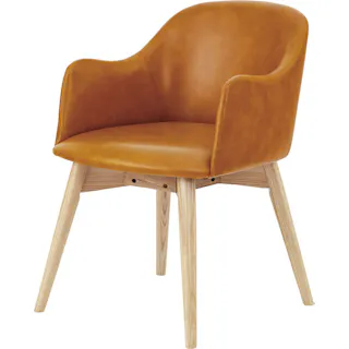 東谷 Room Essence カラメリ チェア キャメル Size:50×55×73 ダイニングチェア 椅子 食事 【4985155202737】 KRM-010CA【別送品】