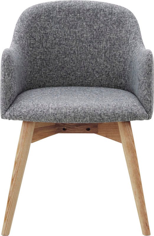 東谷 Room Essence カラメリ チェア グレー Size：50×55×73 ダイニング