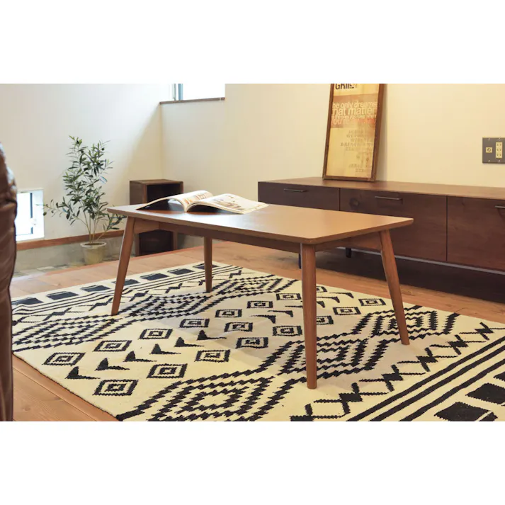 東谷 Room Essence カラメリ センターテーブル ブラウン Size:100×50×40 ダイニング リビング 【4985155207282】 KRM-100BR【別送品】