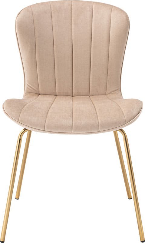 東谷 Room Essence チェア ベージュ Size：49×53×75 ダイニングチェア