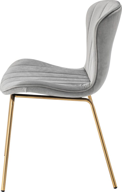 東谷 Room Essence チェア グレー Size：49×53×75 ダイニングチェア