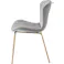 東谷 Room Essence チェア グレー Size:49×53×75 ダイニングチェア 椅子 食事 【4985155235193】 MYS-201GY【別送品】
