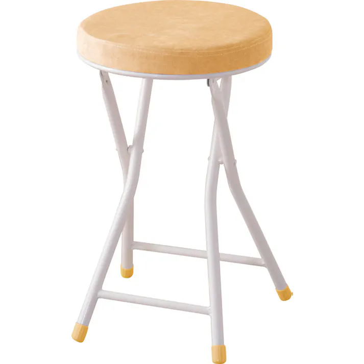 東谷 Room Essence ロンダ スツール イエロー Size:30×30×49 椅子 折り畳み 【4985155121694】 PC-31YE【別送品】