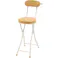 東谷 Room Essence ロンダ ハイチェア イエロー Size:30×48.5×87 ダイニングチェア 椅子 食事 【4985155223114】 PC-35YE【別送品】