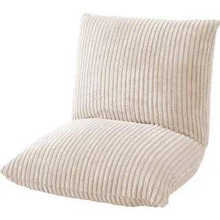 東谷 Room Essence カックンリクライナー ホワイト Size:38×38-45×36 フロアチェア 座椅子 【4985155235513】 RKC-627WH【別送品】