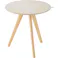 東谷 Room Essence ラウンドサイドテーブル ベージュ Size:50×50×50 ソファー ベッド 【4985155230488】 TAP-008BE【別送品】