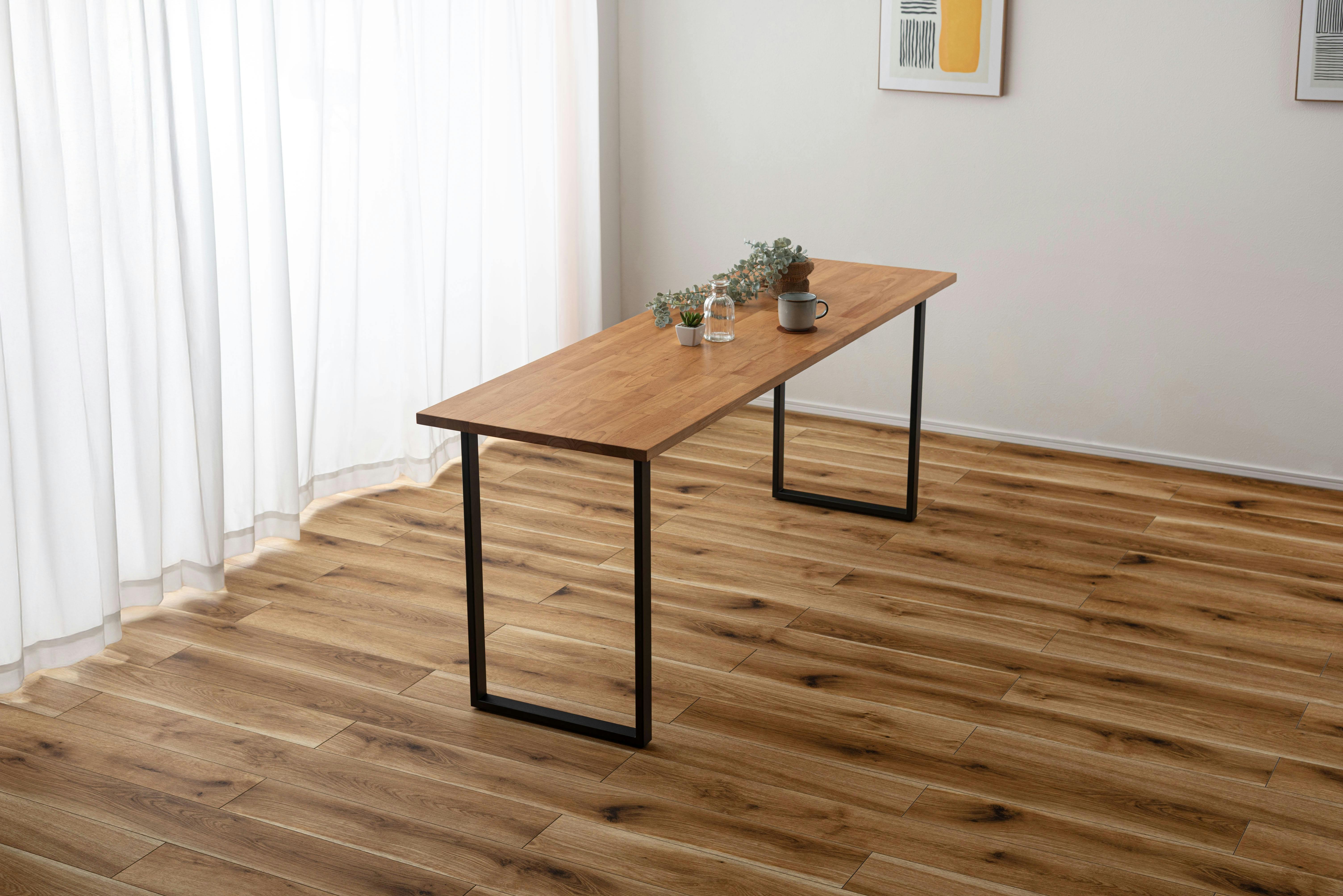 Room Essence カウンターダイニングテーブル W180×D55×H70cm