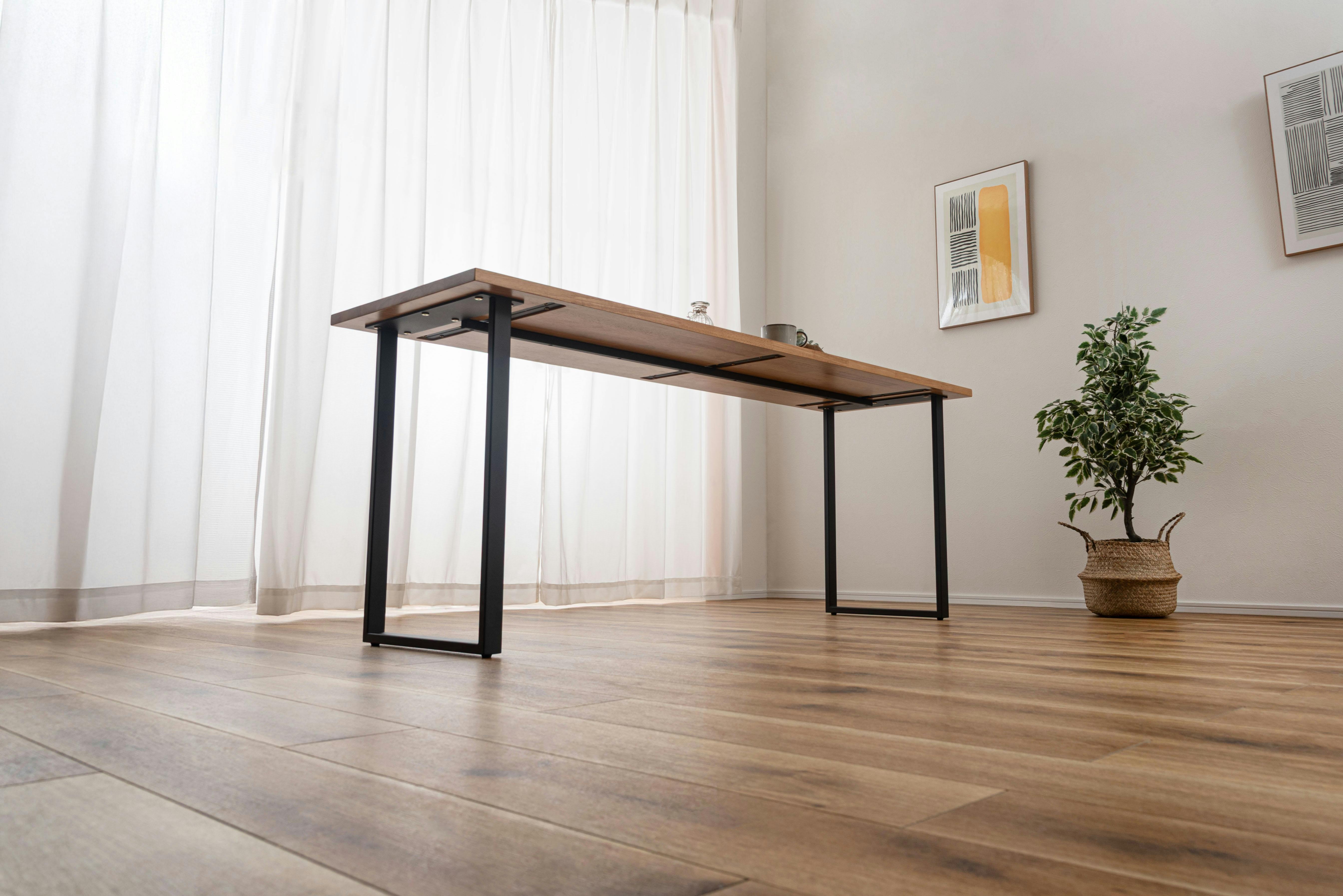 Room Essence カウンターダイニングテーブル W180×D55×H70cm