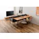 Room Essence カウンターダイニングテーブル W180×D55×H70cm ナチュラル 組立式 ダイニング テーブル カウンター リモートワーク デスク 机 コンパクト シンプル ナチュラル おしゃれ モダン 北欧 天然木 木製 ACE-358NA【別送品】