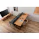 Room Essence カウンターダイニングテーブル W180×D55×H70cm ナチュラル 組立式 ダイニング テーブル カウンター リモートワーク デスク 机 コンパクト シンプル ナチュラル おしゃれ モダン 北欧 天然木 木製 ACE-358NA【別送品】