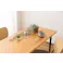 Room Essence カウンターダイニングテーブル W180×D55×H70cm ナチュラル 組立式 ダイニング テーブル カウンター リモートワーク デスク 机 コンパクト シンプル ナチュラル おしゃれ モダン 北欧 天然木 木製 ACE-358NA【別送品】
