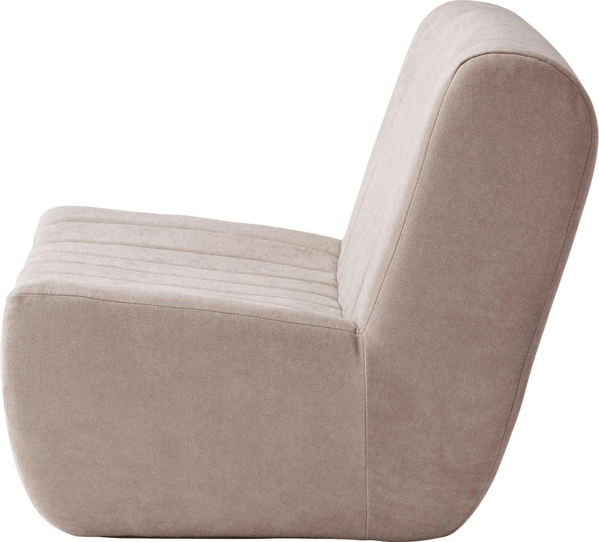 Room Essence フロアソファ W80×D88×H75×SH33 ベージュ 完成品