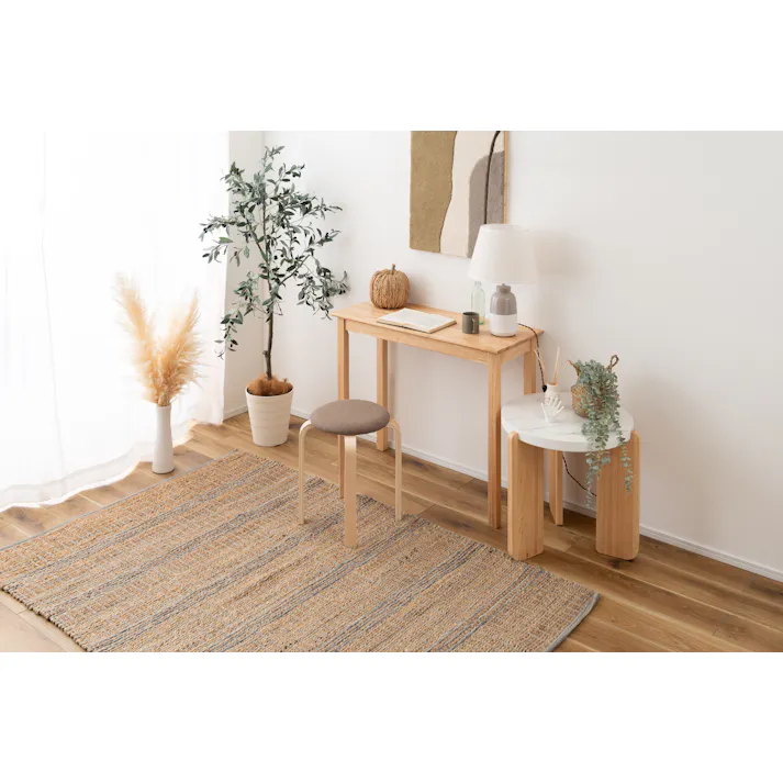 Room Essence スツール W32×D32×H45 モカブラウン 完成品 椅子 円 スタッキング ニュアンスカラー トレンド シンプル 天然木 木製 おしゃれ ナチュラル 北欧 キッチン ラウンド CL-802MBR【別送品】