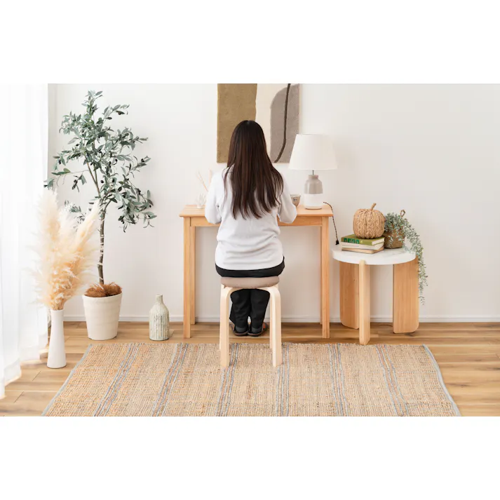 Room Essence スツール W32×D32×H45 モカブラウン 完成品 椅子 円 スタッキング ニュアンスカラー トレンド シンプル 天然木 木製 おしゃれ ナチュラル 北欧 キッチン ラウンド CL-802MBR【別送品】