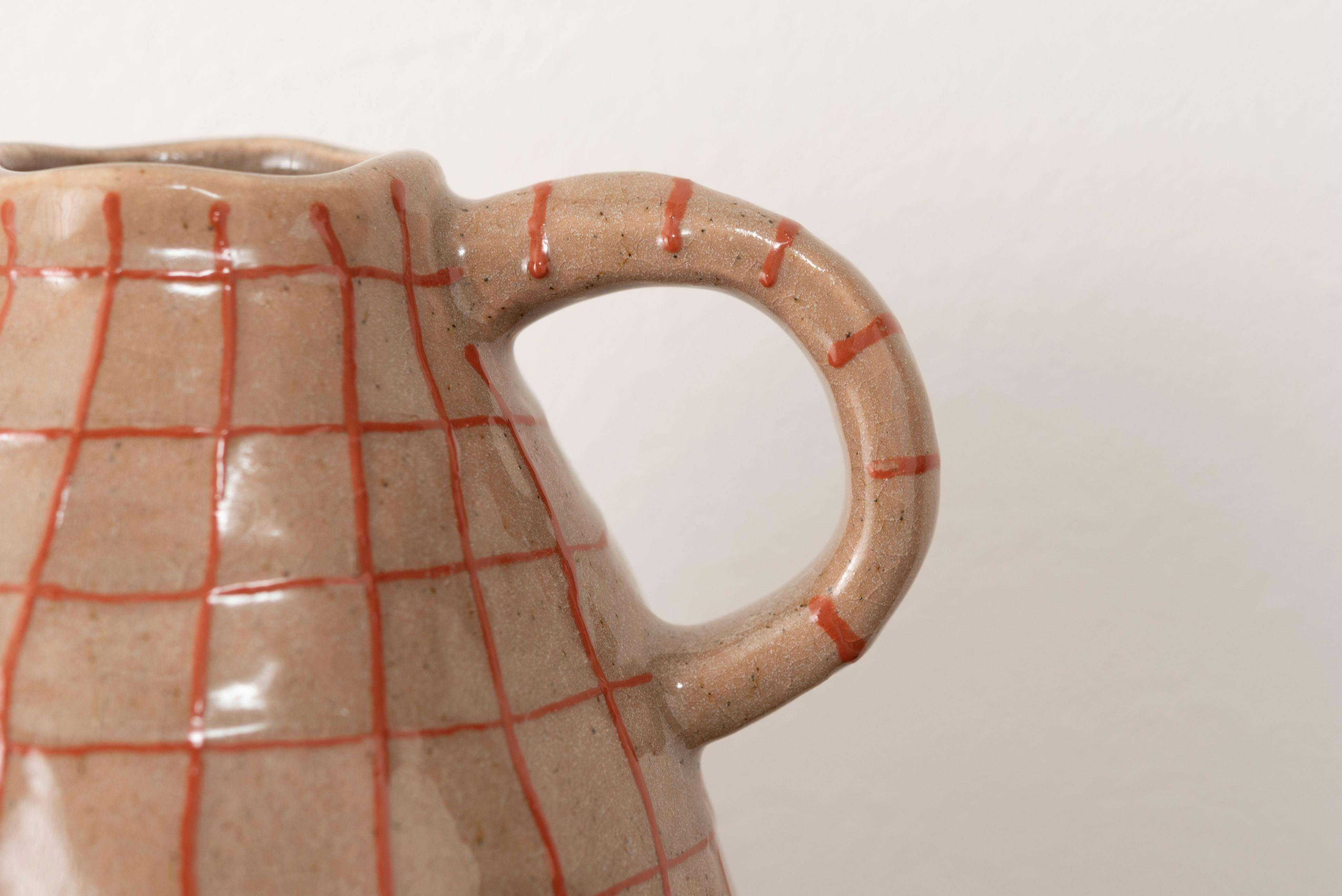 Room Essence フラワーベース W19.5×D16×H29 ブラウン 完成品 花瓶