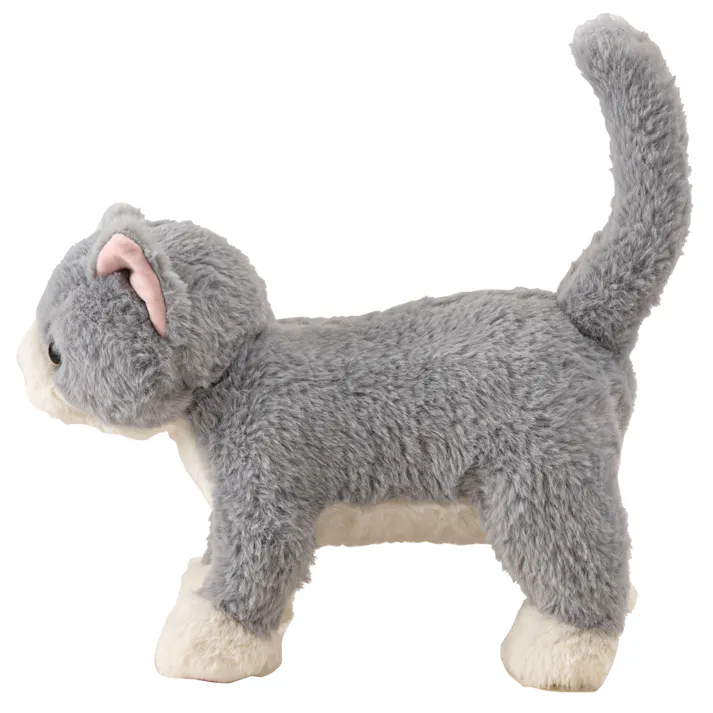 Room Essence 癒されアニマルmovemal(むぶまる) 約W12.5×D27×H30 完成品 癒されアニマル 動物ぬいぐるみ 猫ぬいぐるみ 関節が動く 動く 動物 癒し ペットロス 高齢者 インテリア雑貨 猫 ねこ ネコ かわいい プレゼント 介護 介護施設 GLK-210A【別送品】