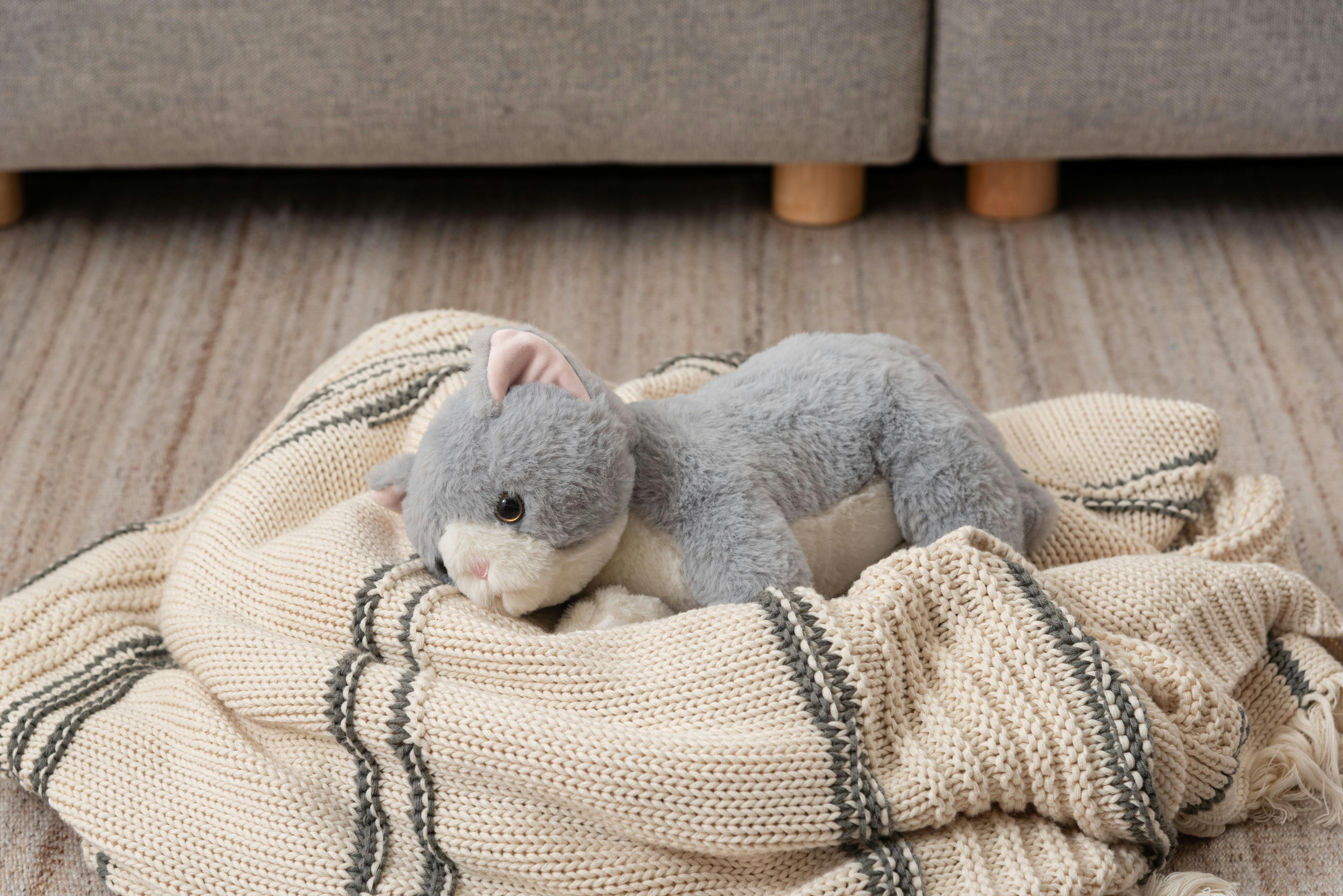 Room Essence 癒されアニマルmovemal(むぶまる) 約W12.5×D27×H30 完成