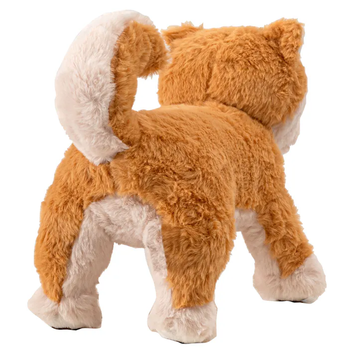 Room Essence 癒されアニマルmovemal(むぶまる) 約W12×D32×H23 完成品 癒されアニマル 動物ぬいぐるみ 犬ぬいぐるみ 関節が動く 動く 動物 癒し ペットロス 高齢者 インテリア雑貨 犬 いぬ イヌ かわいい プレゼント 介護 介護施設 GLK-210B【別送品】