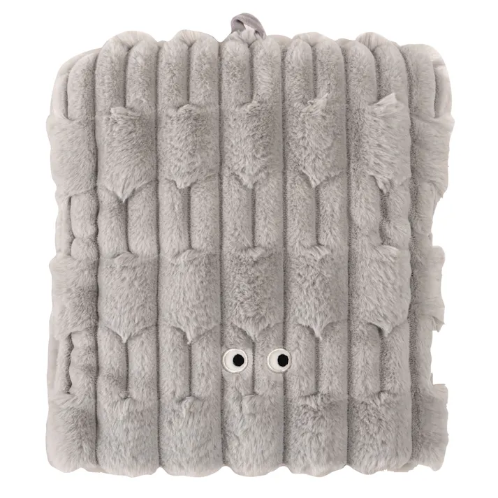 Room Essence USB足入れ 約W30×D36×H7.5 グレー 完成品 USBフットウォーマー あったかグッズ 冷え性対策 ポコポコ コンパクト かわいい おめめ 目 個性的 ヒーター クッション 収納 洗濯 シートクッション クッション アームウォーマー GLK-221GY【別送品】