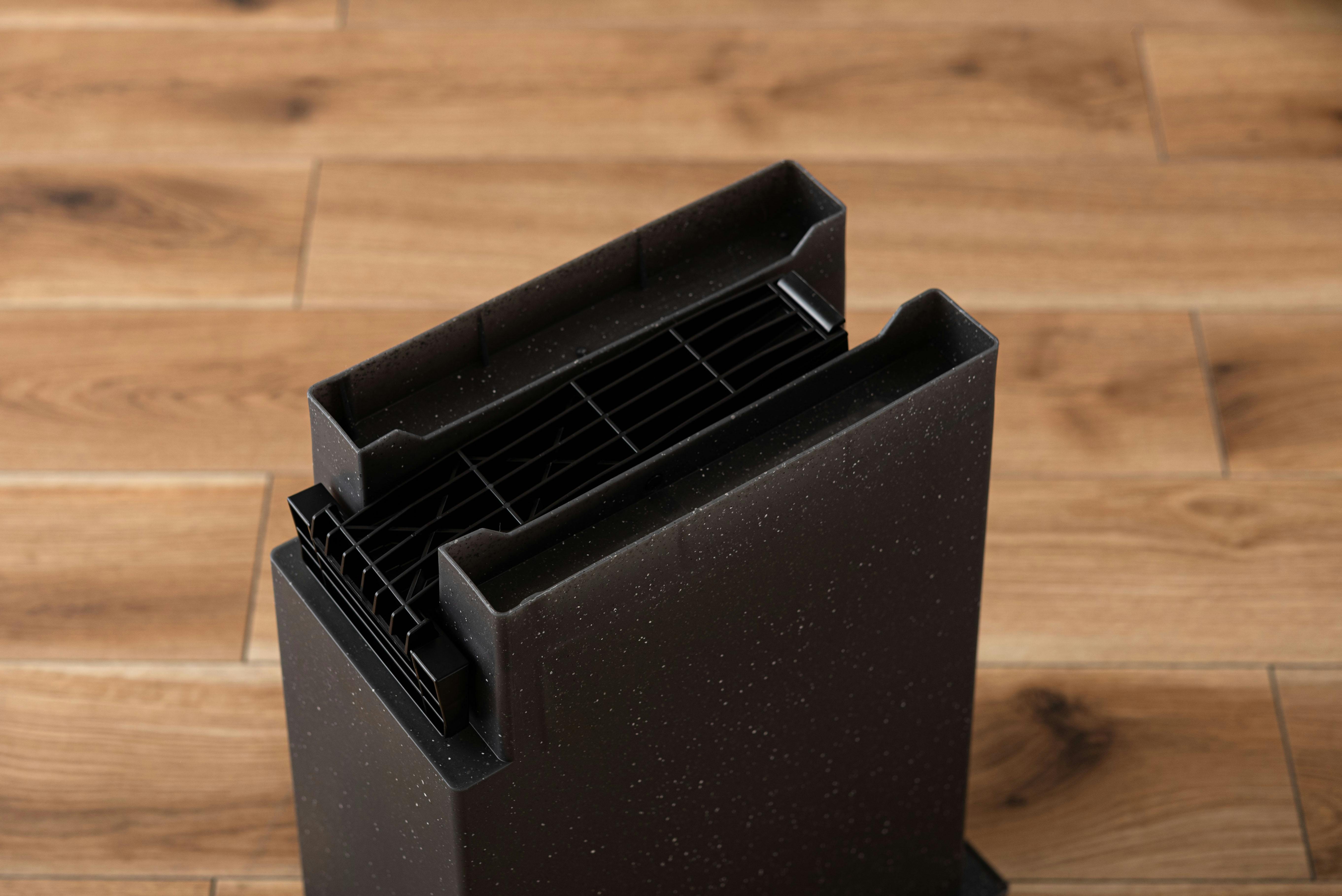 Room Essence トラッシュカン 20L W20×D35.5×H45 ブラック 完成品